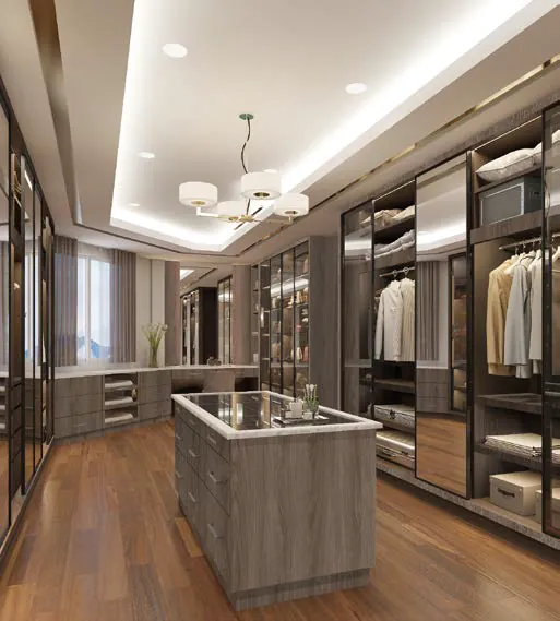 Walk-in closet
