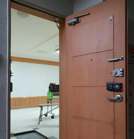 Puerta de acceso: antes